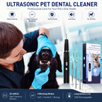 Dog Use Ultrasonic Tooth Cleaner Dog Cat Pet Dental Scaler for Tartar Removal Teeth Cleaning Tool with LED Light