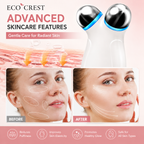 ECO CREST - Dual Head Microcurrent Facial Massager