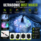 ECO CREST - LED Ultrasonic Mist Maker