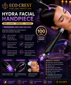 ECO CREST - Hydra Facial Cleaning Handpiece