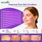 ECO CREST - L6 Red Light & Infrared Therapy Mask