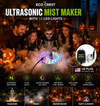 ECO CREST - LED Ultrasonic Mist Maker