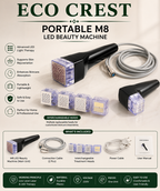 ECO CREST - Portable M8 LED Beauty Machine