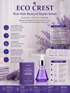 ECO CREST - Post-Hair Removal Repair Serum