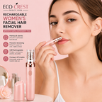 ECO CREST - Rechargeable Women's Facial Hair Remover