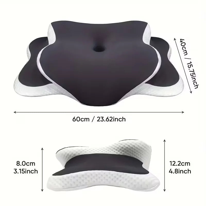 ECO CREST- Butterfly Memory Foam Neck Support Pillow