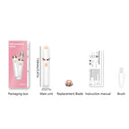 ECO CREST - Rechargeable Women's Facial Hair Remover