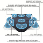 ECO CREST- Butterfly Memory Foam Neck Support Pillow