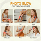 650nm+808nm Handheld Face Body Red Light Infrared Beauty Device Skin Rejuvenation Muscle Joint Body Fatigue Relief Health Care