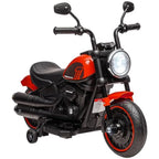 ECO CREST - Kids Electric Ride-On Motorcycle with Training Wheels