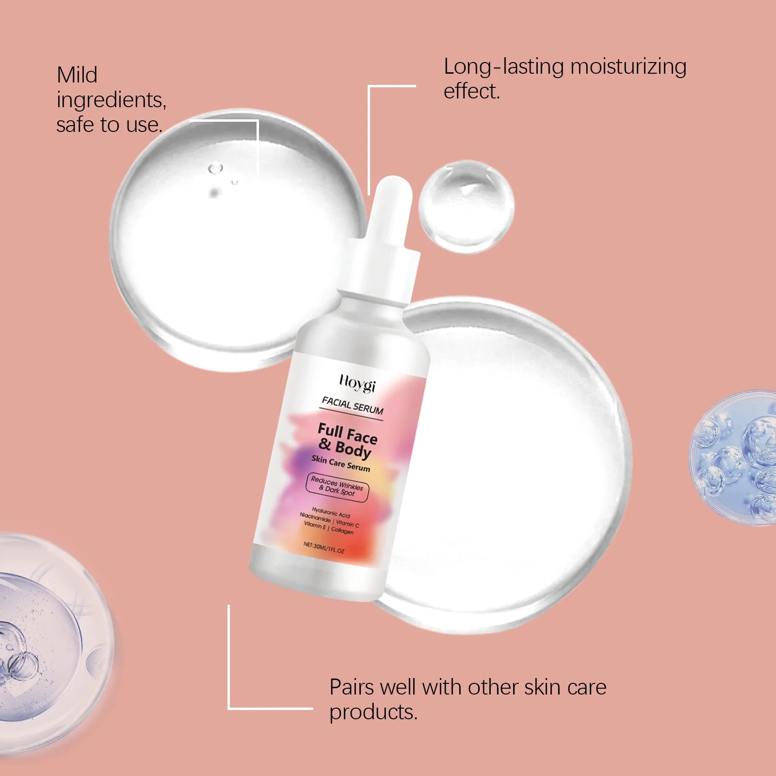 ECO CREST - Vitamin Essence Solution – Hydrating & Firming Facial Serum