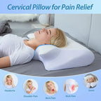 ECO CREST -Butterfly Contour Memory Foam Neck Pillow