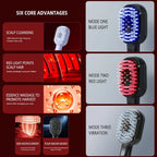 30ML Scalp Applicator Comb Hygienic Liquid Filling Professional Liquid Guide Comb EMS Microcurrent Pulse Repeatable