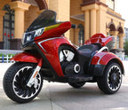 ECO CREST - 12V Electric Ride-On Motorcycle Tricycle for Kids Ages 3-12