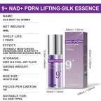 9+ NAD+ PDRN Lifting-sil Essence for Women Firming, Fade Fine Lines NAD+ Serum& Toner for Brightening Skin 50ML