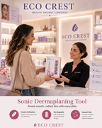 ECO CREST - Sonic Dermaplaning Tool