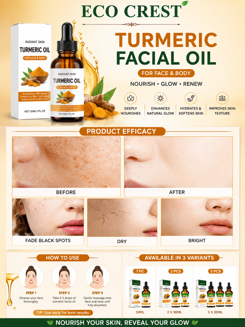 ECO CREST  - Turmeric Glow Face Serum