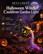 ECO CREST - Witch Cauldron Garden Light