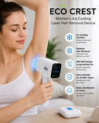 ECO CREST - Women's Ice Cooling Laser Hair Removal Device