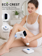 ECO CREST - Women's Ice Cooling Laser Hair Removal Device