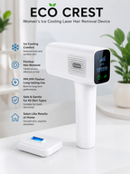ECO CREST - Women's Ice Cooling Laser Hair Removal Device