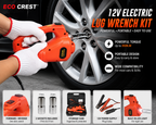ECO CREST - 12V Electric Car Jack & Tire Changing Tool Kit